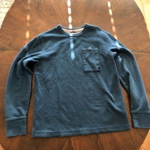 Relwen Micro Waffle Crew Neck Sweater - L